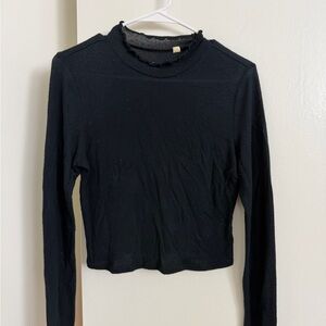 PacSun Black Long Sleeve Women's Tee